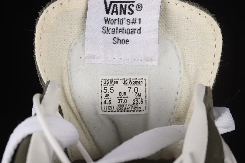 All categories Vans Vans series Vans Mid Vans China Special offer Vans SK8-Mid Reissue Vans squirrel green China casual shoes VN0A391F2BM